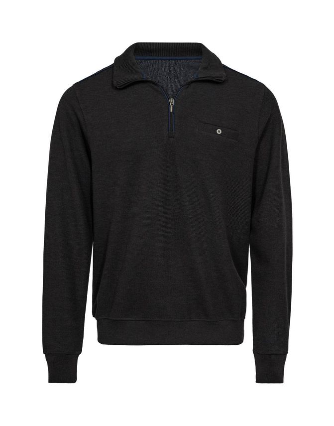 Half Zip Striktrøje