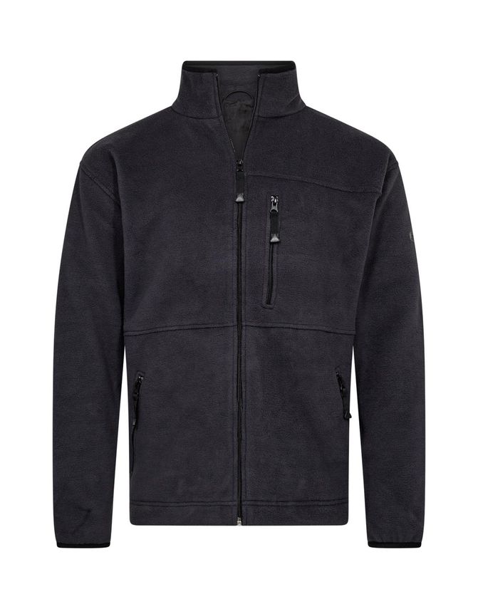BB Basic Fleece Sweatshirt med Lynlås - Ideel til Aftener