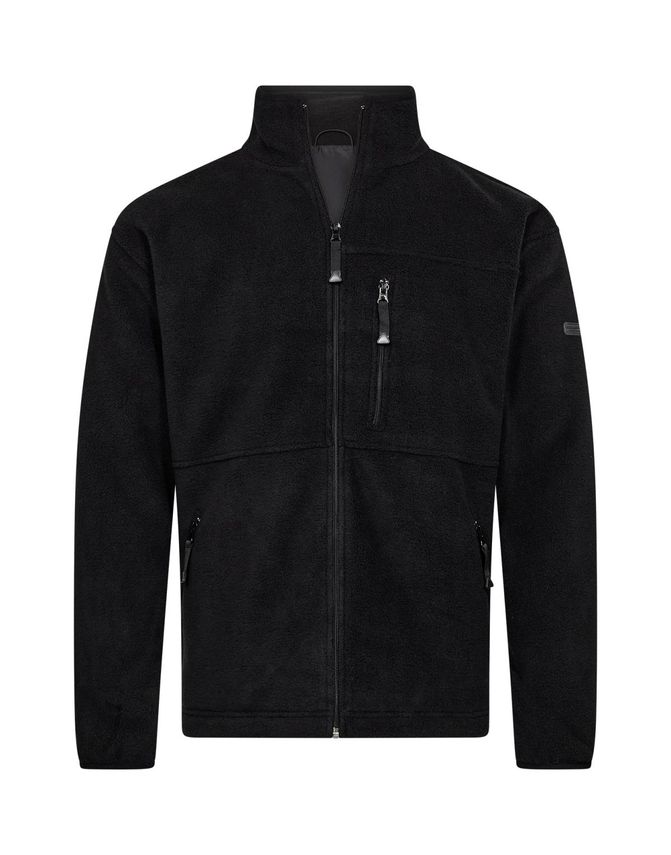 BB Basic Fleece Sweatshirt med Lynlås - Ideel til Aftener