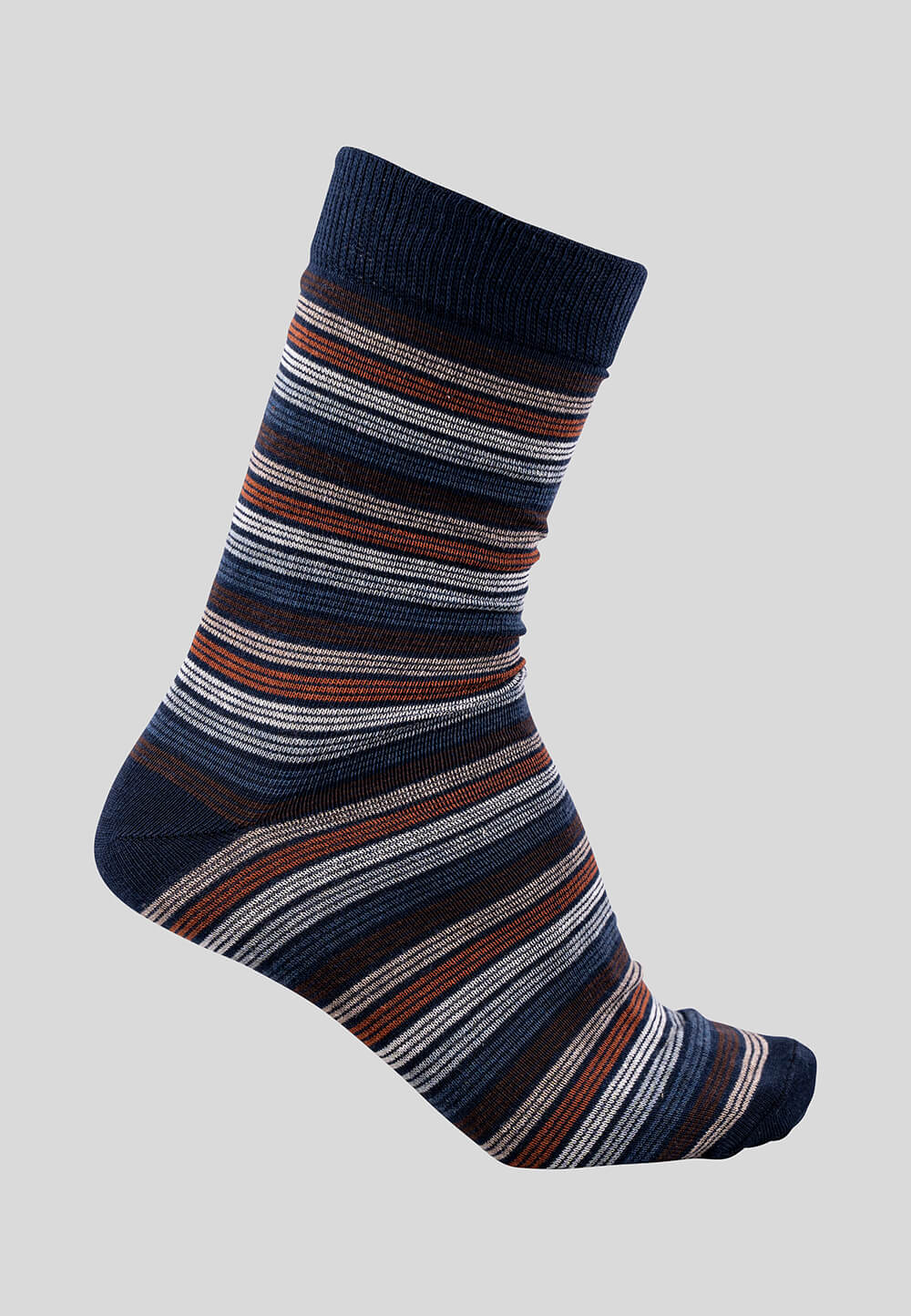 Pre End - Mønstret Strømper I Navy