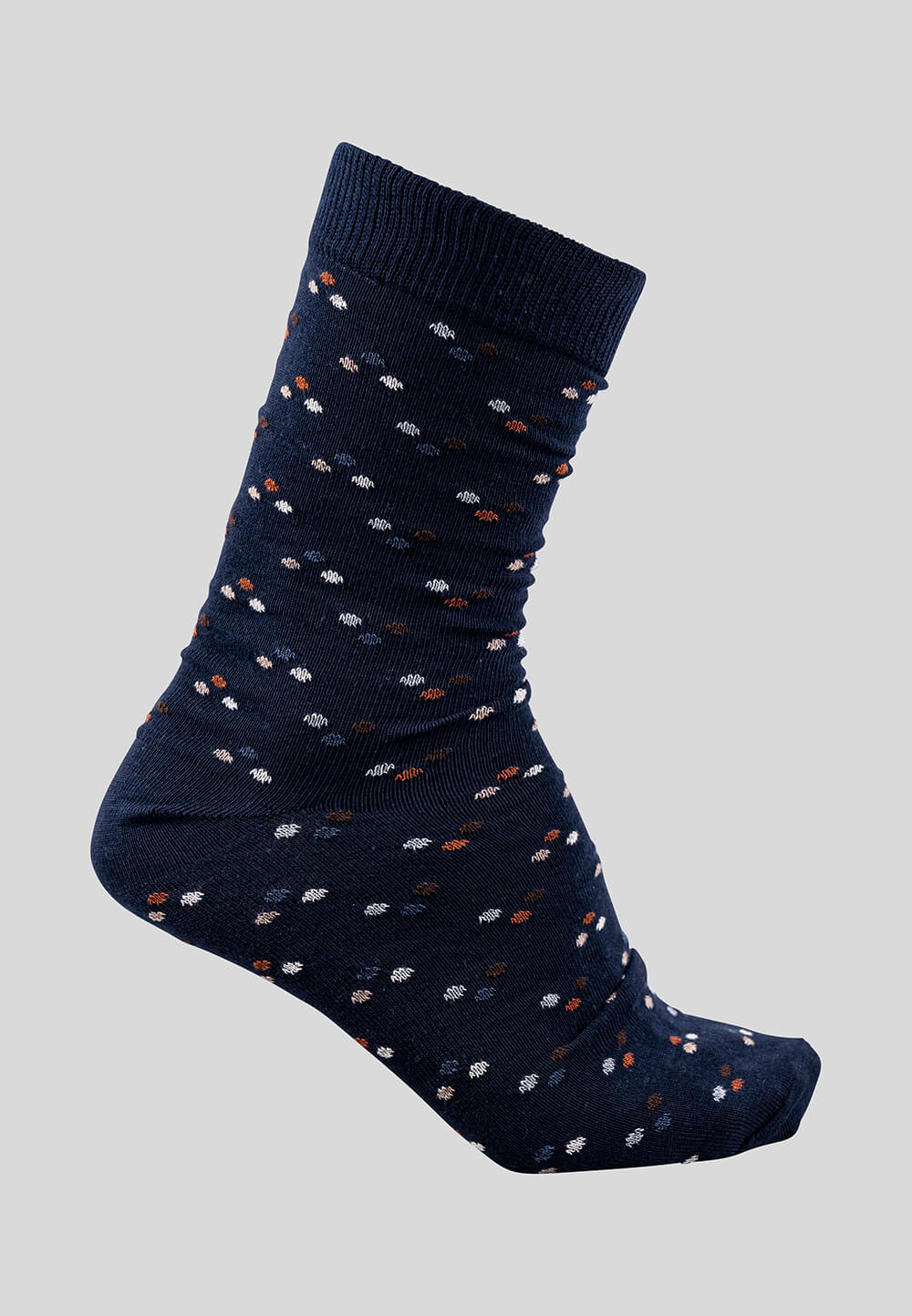 Pre End - Mønstret Strømper I Navy