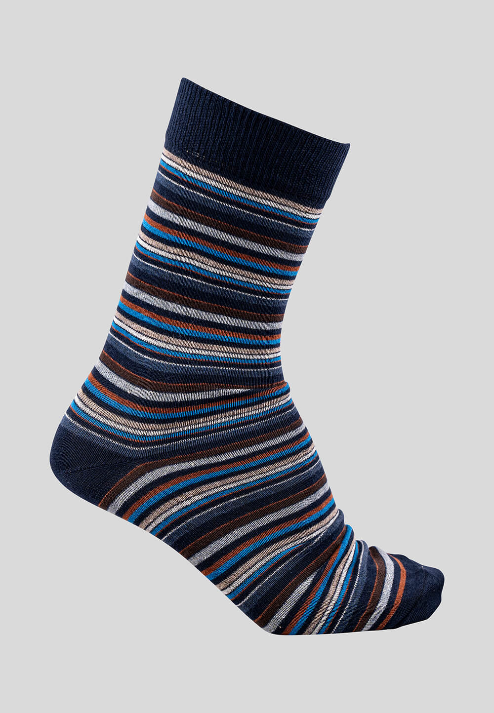 Pre End - Mønstret Strømper I Navy