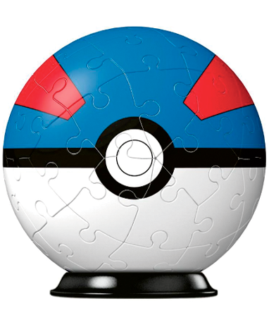 Pokeballs 3d Puslespil - Pokemon - Assorteret
