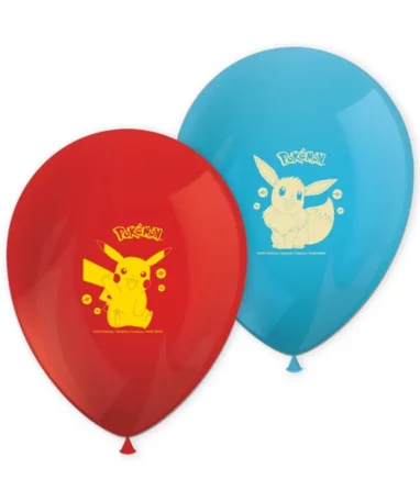 Pok? Mon Next Generation Balloner - 8 Stk