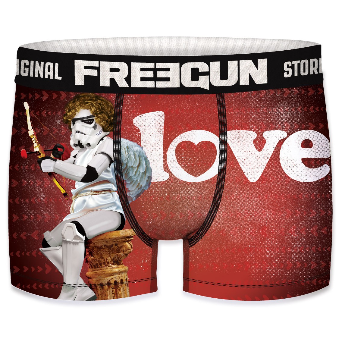 Stormtrooper - Valentinesday Amor - Star Wars - Freegun Microfiber Boxershorts