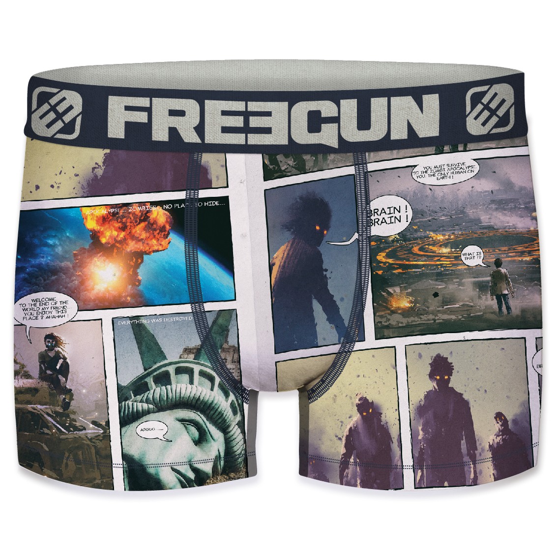 Tegneserie 2 - Freegun Microfiber Boxershorts