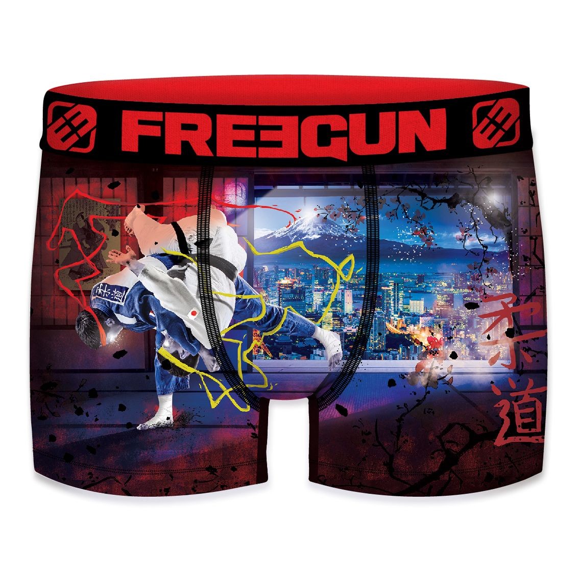 Power Sport Judo- Freegun Microfiber Boxershorts