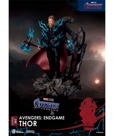 Avengers - Thor Figur - Endgame D-stage Pvc Diorama - 16 Cm