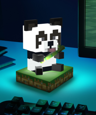 Minecraft Panda Figur   Lampe