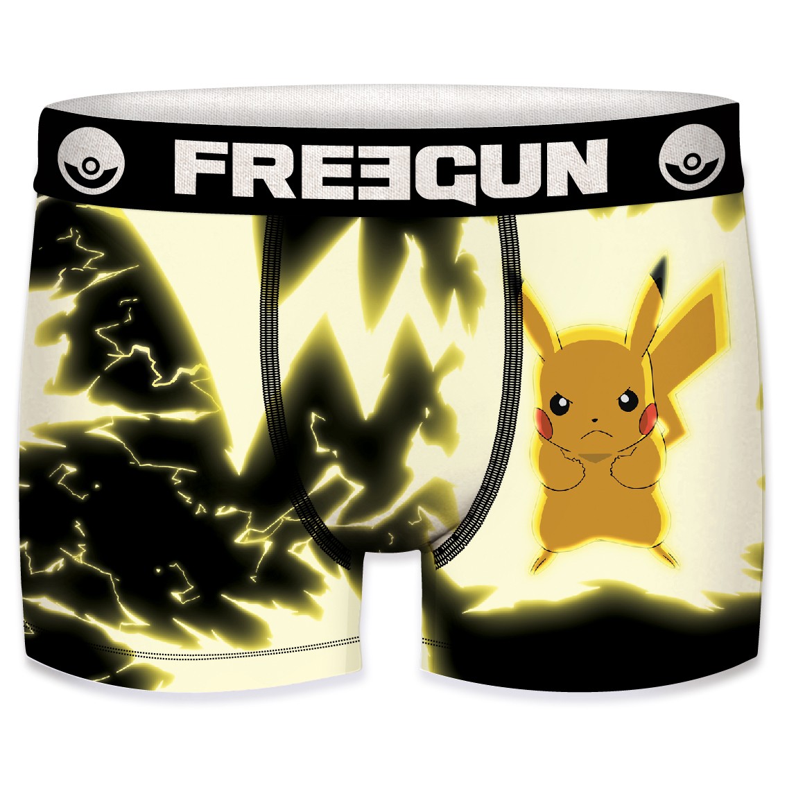 Pikachu Pok? Mon - Freegun Microfiber Boxershorts