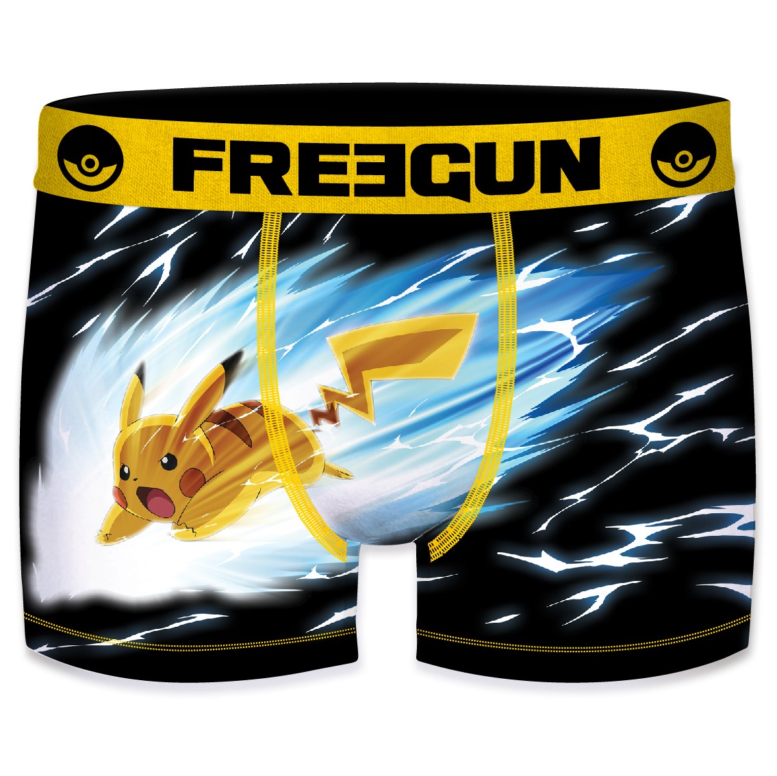 Pikachu Pok? Mon - Freegun Microfiber Boxershorts