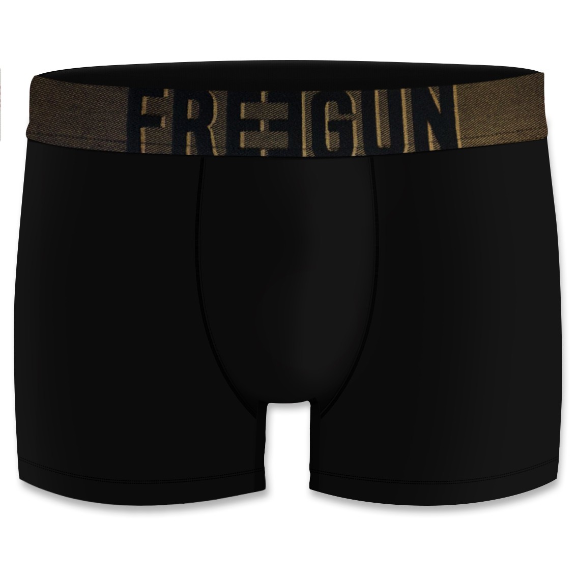 Boxershorts I Microfiber - Sort - Freegun