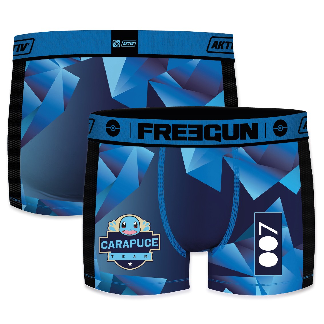 Squirtle Pok? Mon Active - Freegun Microfiber Boxershorts