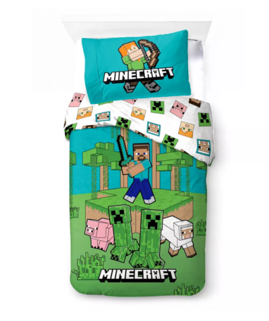Minecraft Sengetøj - Jungle