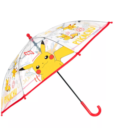 Pokemon Thunder Paraply Til Børn - Pikachu