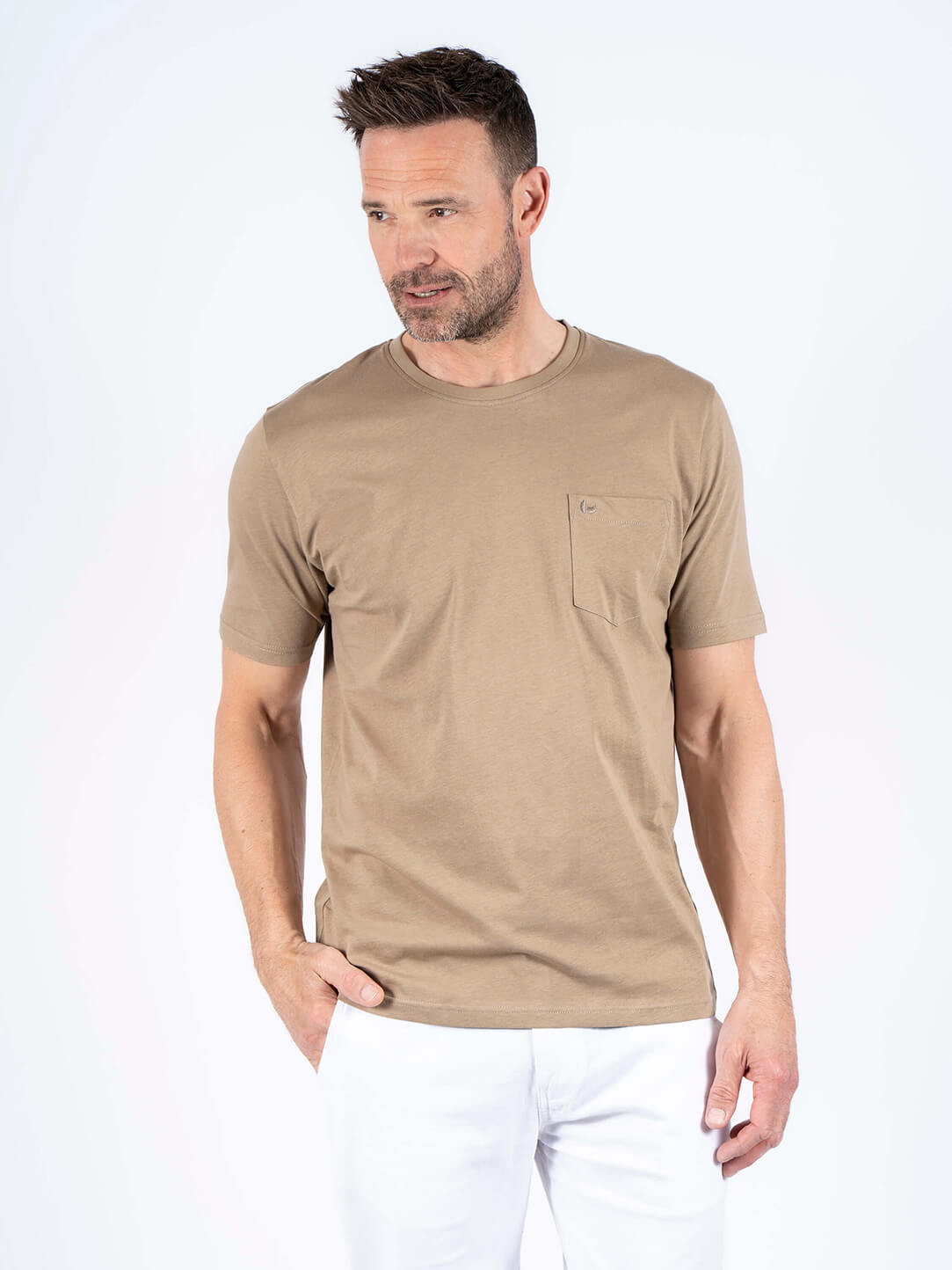Pre End - Jack Basic T-shirt I Sand