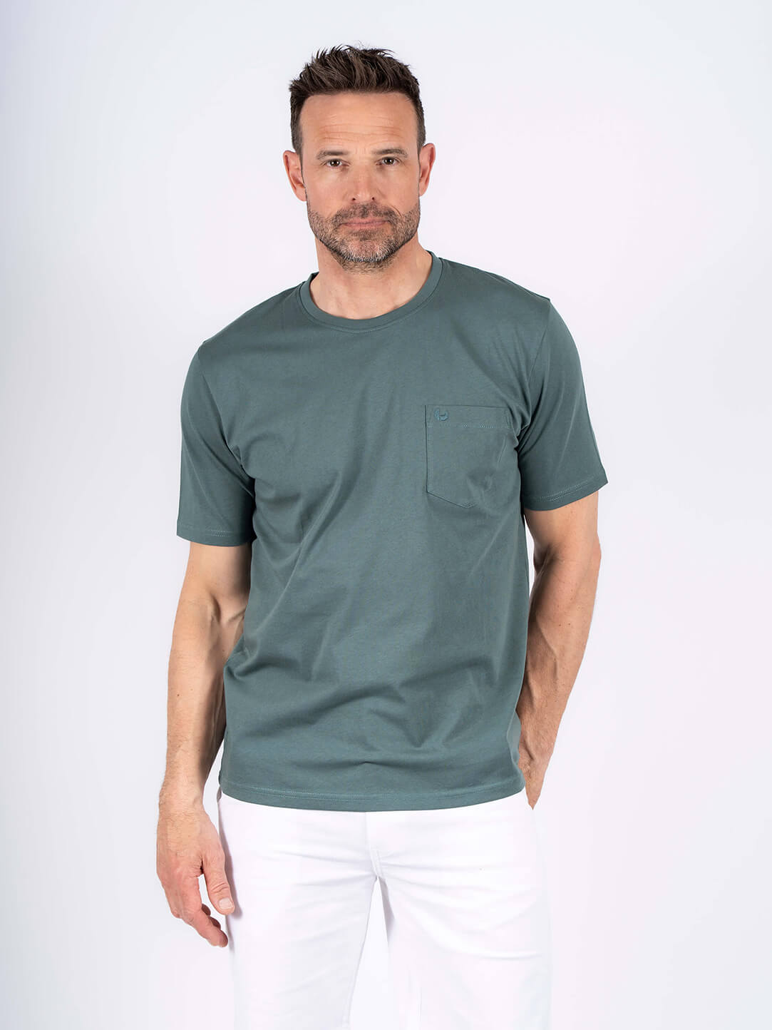 Pre End - Jack Basic T-shirt I Blå Grøn