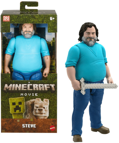 Minecraft Steve Figur - 30cm - 2025 Film