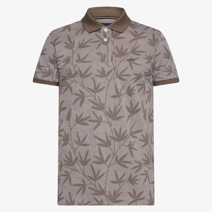 Efronsi Jaquard Pattern Polo