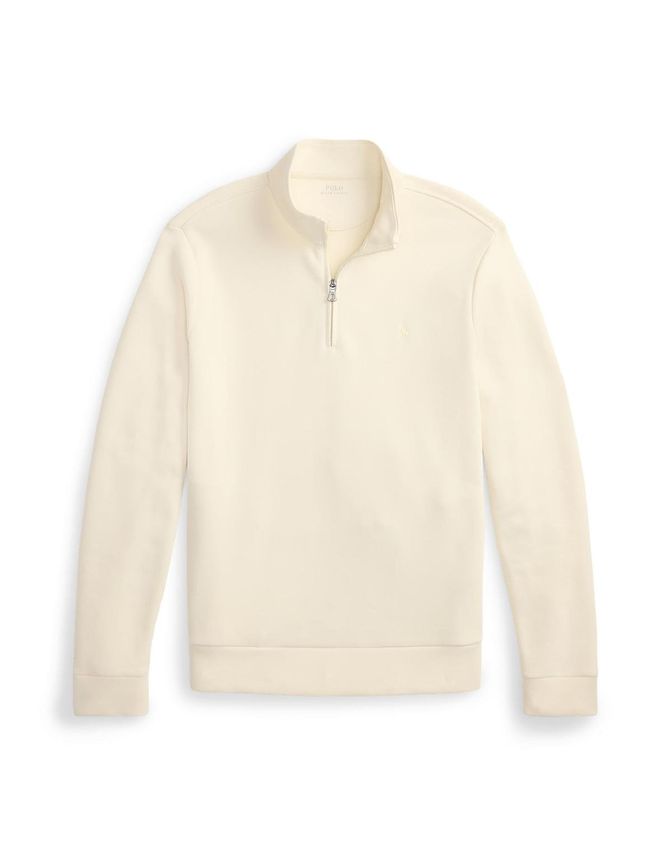 Knit-half Zip-pullover
