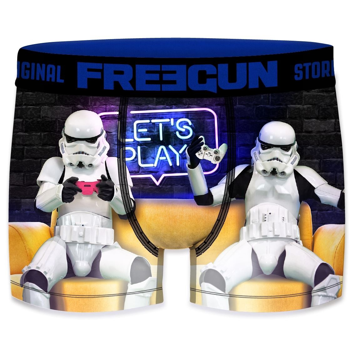Stormtrooper Boxershorts - Lets Play - Star Wars - Freegun Microfiber
