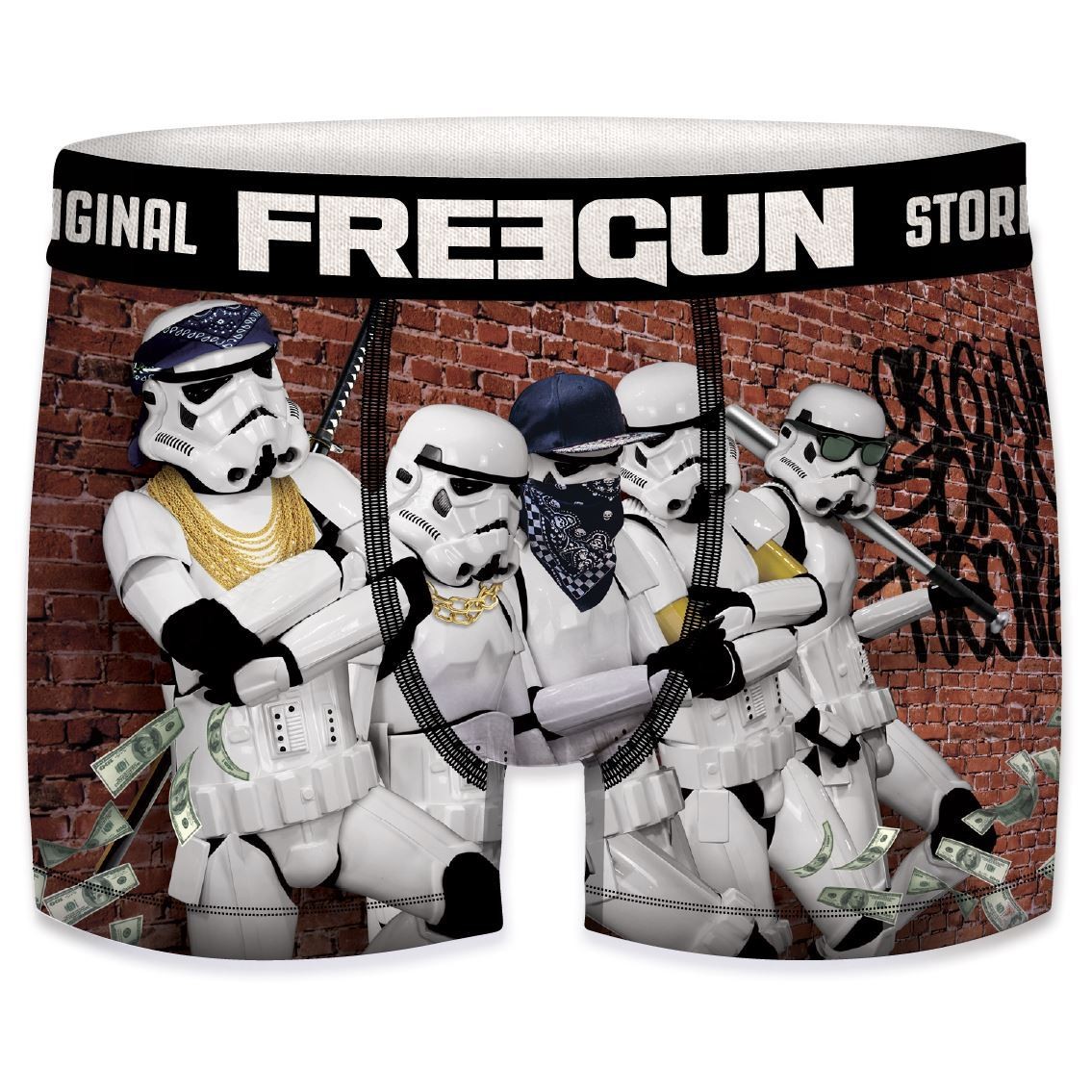 Stormtrooper Boxershorts - Gangster - Star Wars - Freegun Microfiber