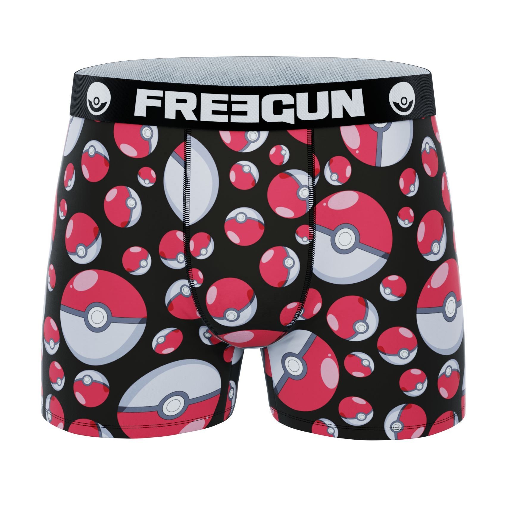 Pokeballs - Pok? Mon Boxershorts - Freegun Microfiber