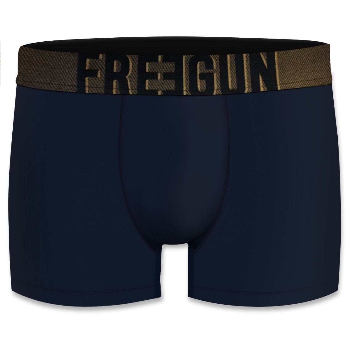 Boxershorts I Microfiber - Blå - Freegun