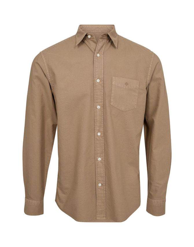 Garment Dyed Shirt L S