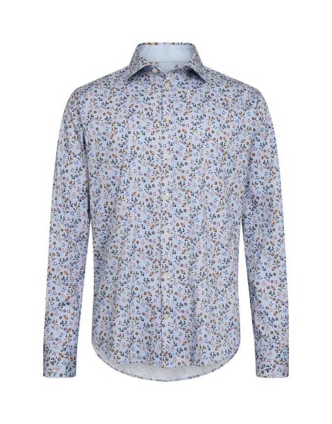 Knitted Shirt L S Modern Fitting