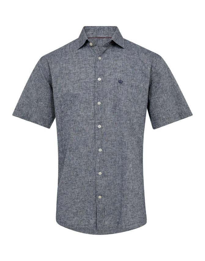 S S Regular Fit Linen Look