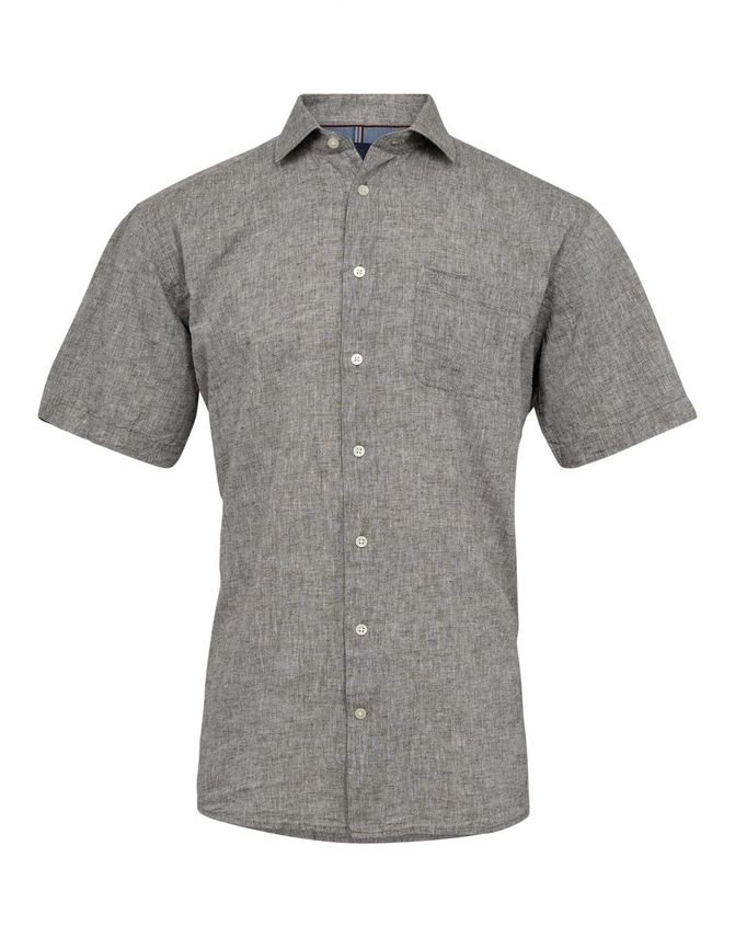 S S Regular Fit Linen Look