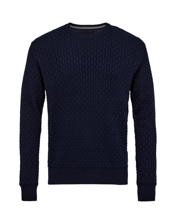 O-neck Knit W  Pattern