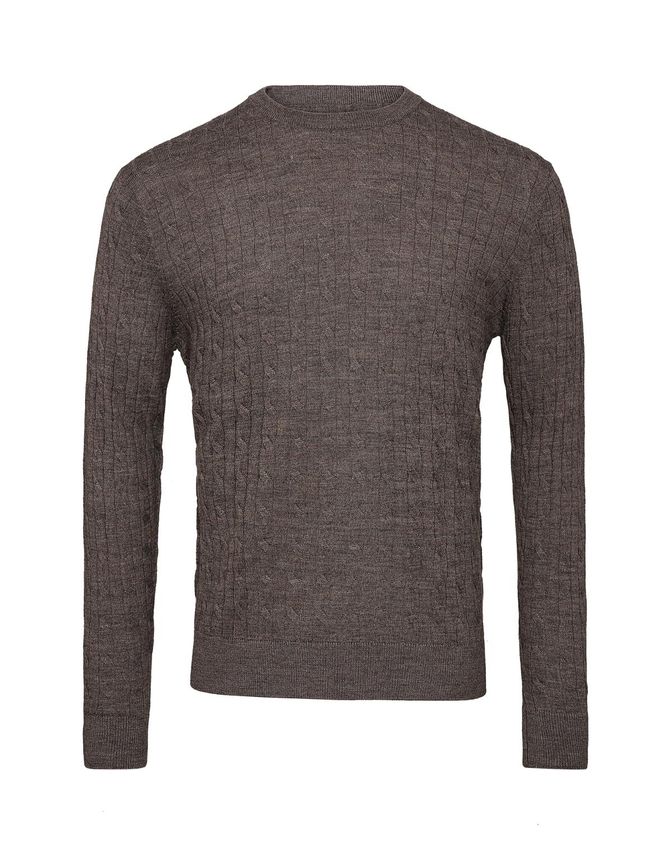 Mens Merino O-neck Modern Fit
