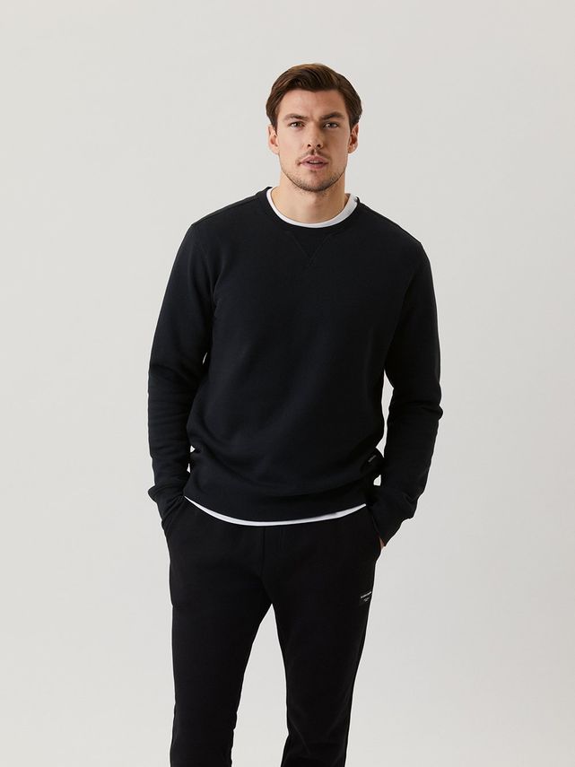 Stilfuld sweatshirt fra Björn Borg - Crew Centre 1p