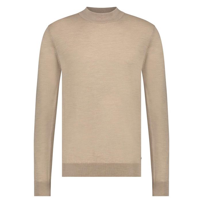 Berry Mock Neck
