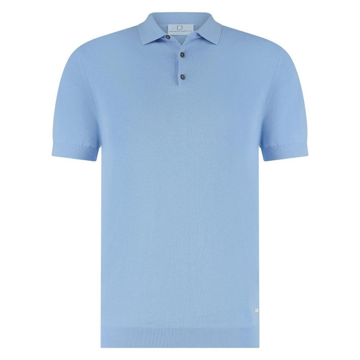 Wolf Knitted Polo Ss