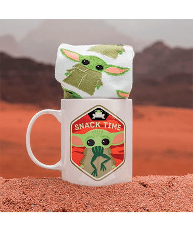 Baby Yoda Krus   Sokker