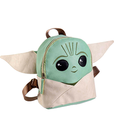 Baby Yoda Læder Rygsæk - The Mandalorian