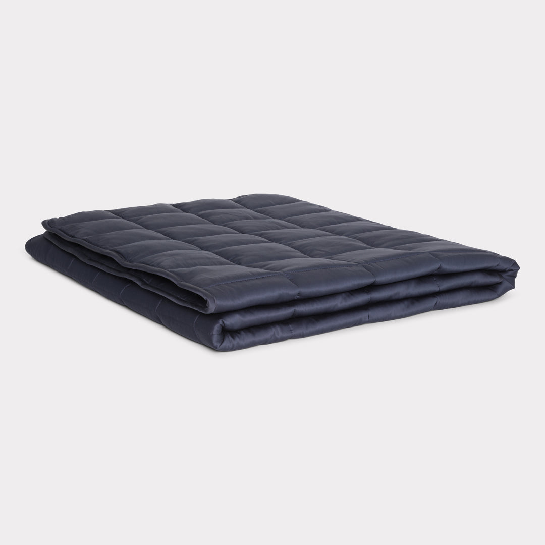 Bambus Tyngdedyne Navy Blå 140x200 - 7kg