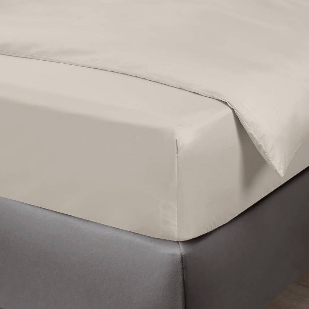 Bambus Faconlagen Beige 160x200x35