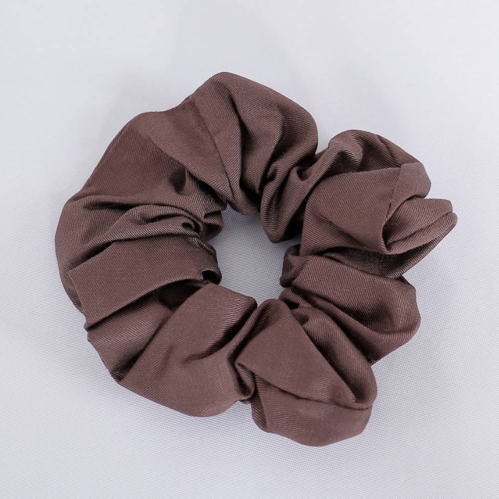 Bambus Scrunchie I Kastanje