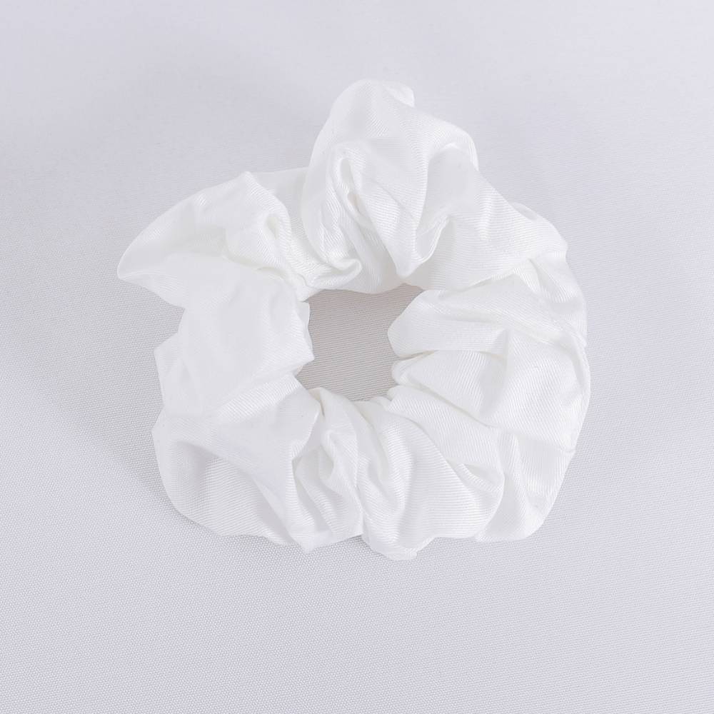Bambus Scrunchie I Hvid