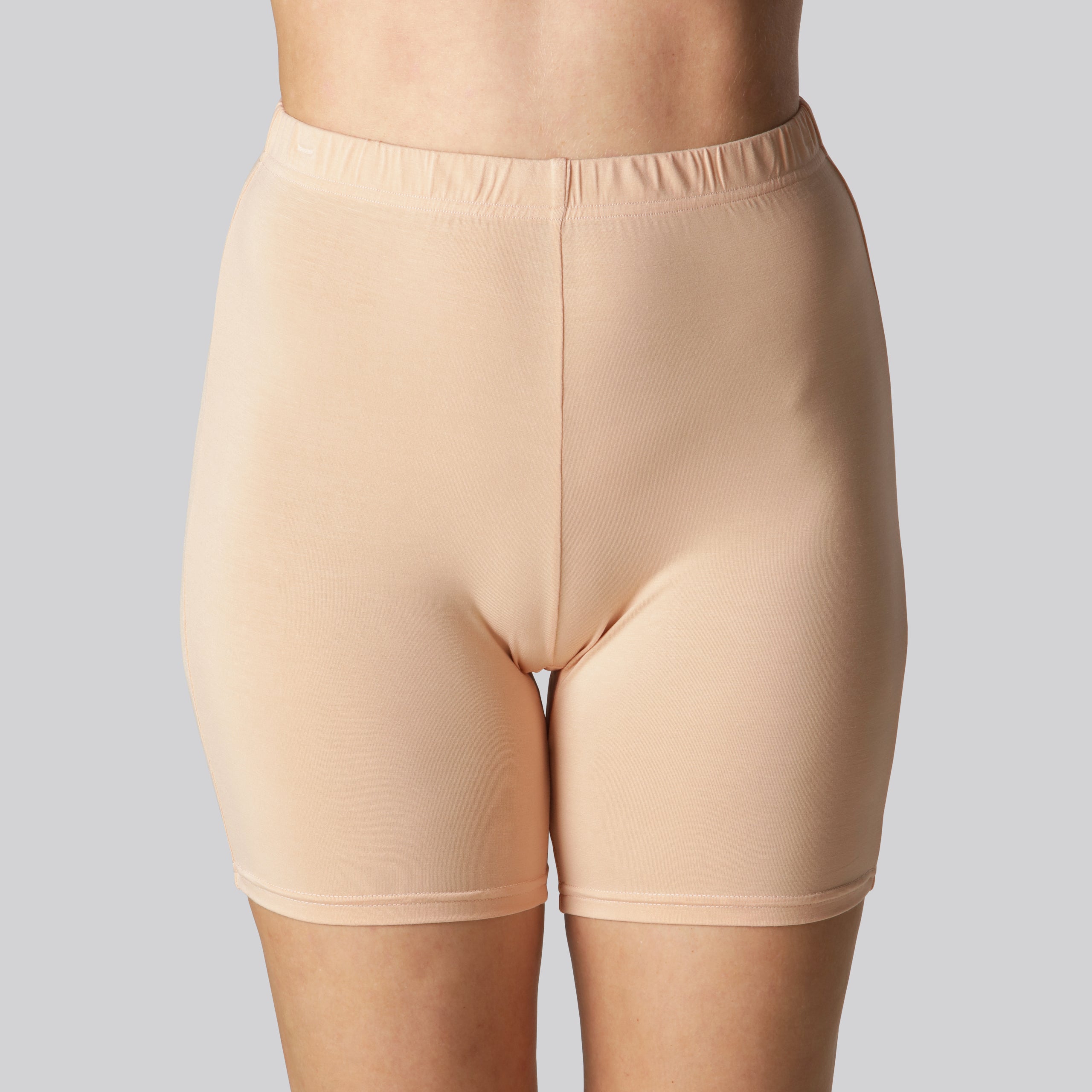 Bambus Indershorts Kort I Beige Til Kvinder