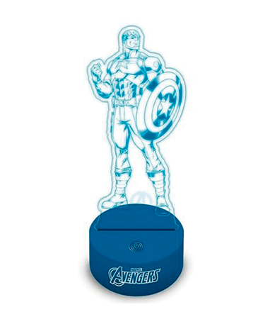 Captain America 3d Lampe - Marvel