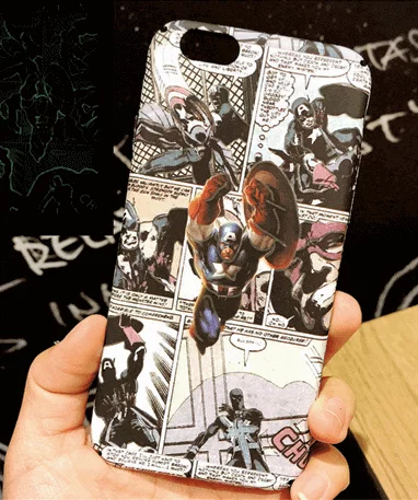 Captain America Iphone Cover - Marvel