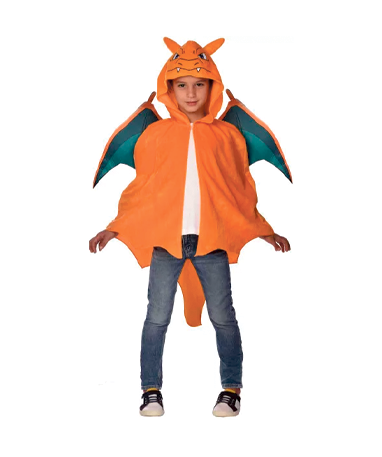 Charizard Kostume Til Børn - Pokemon