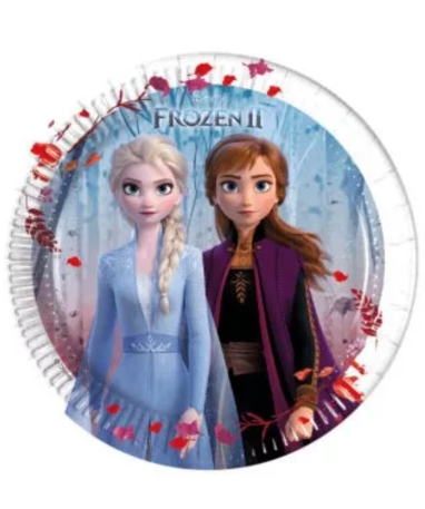 Disney Frost Paptallerkner - 8 Stk