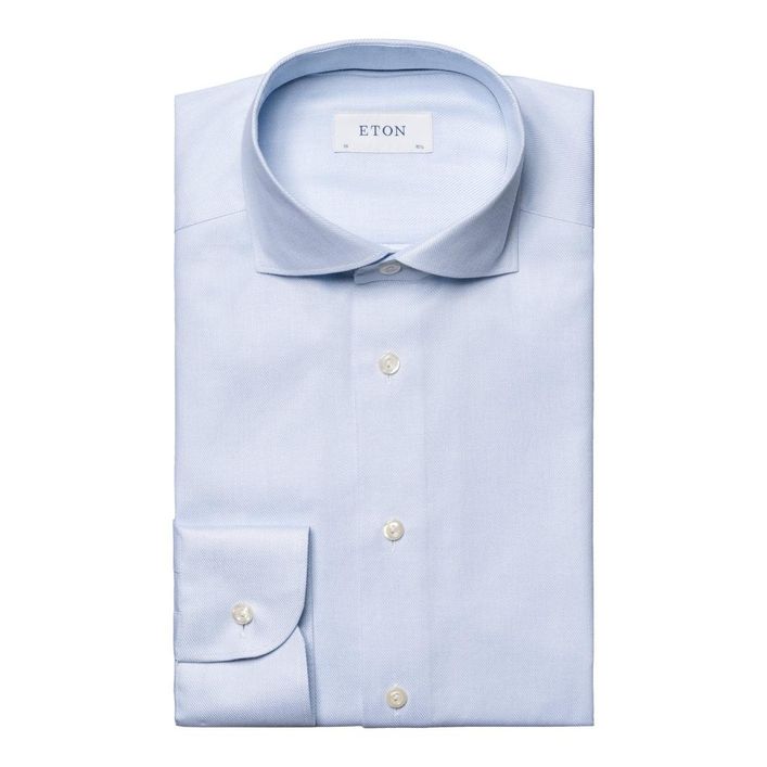 Melange Semi Solid Fine Twill Shirt