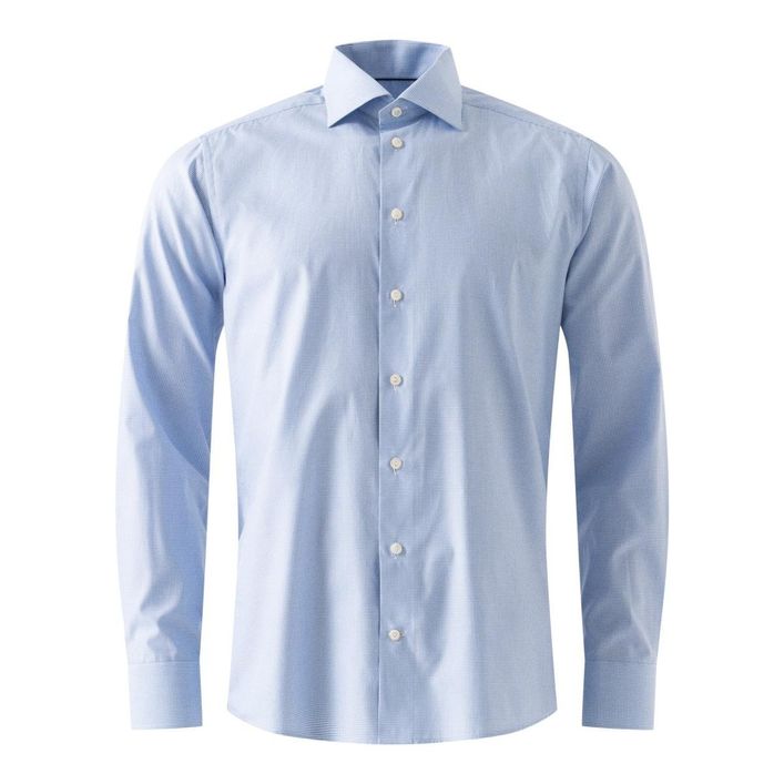 Elegant Ternet Skjorte i Signatur Twill – Tidløs Stil